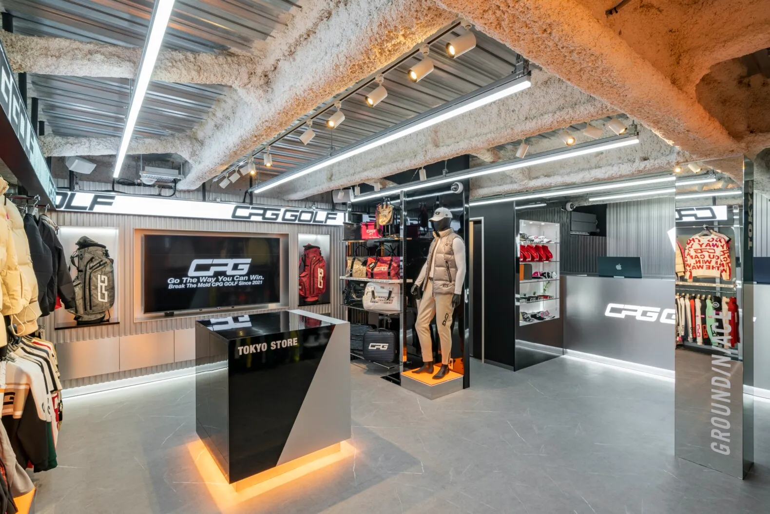 CPG GOLF Tokyo store | GARAN デザイン・設計実績
