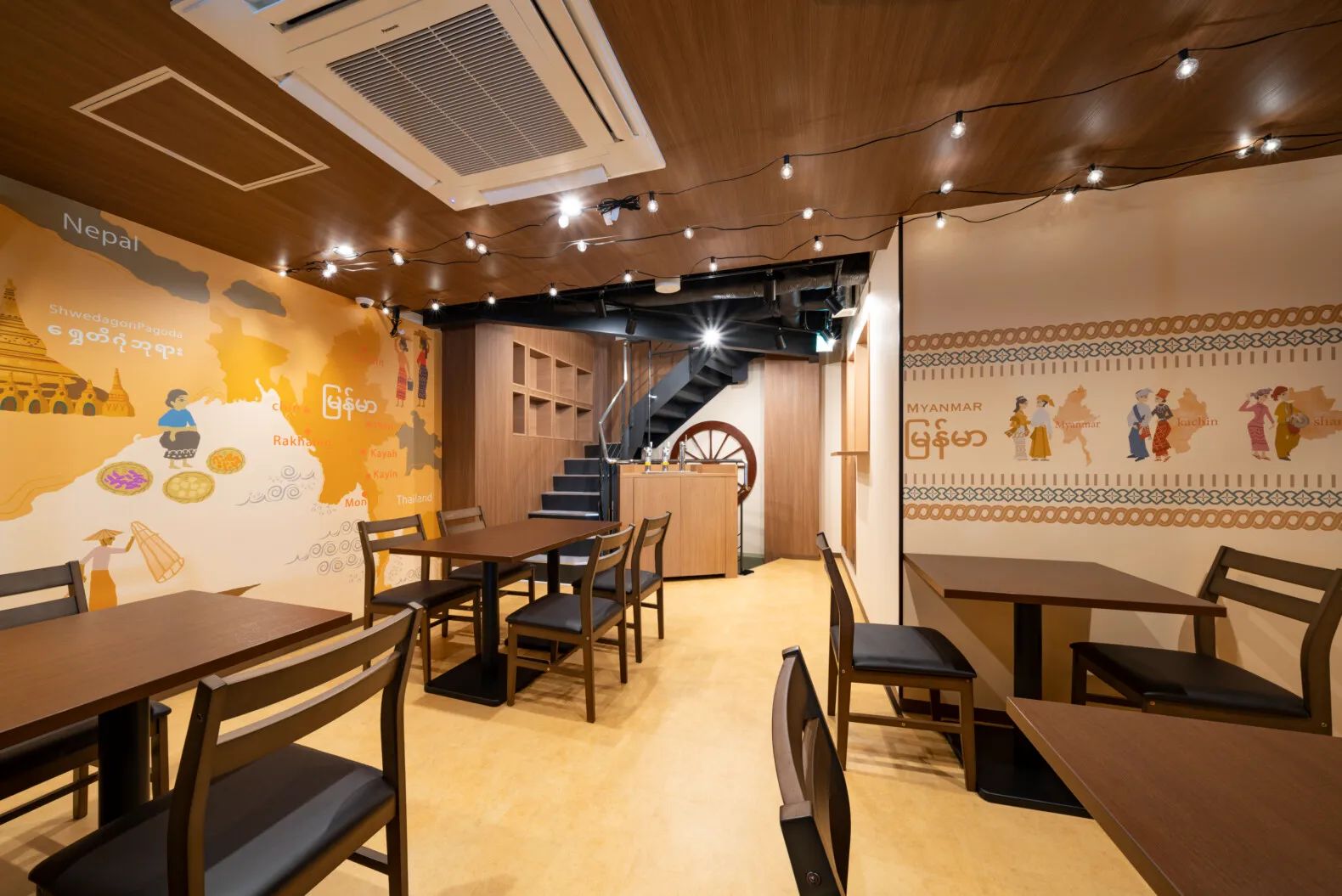 ZUU & HEIN Myanmar Tea House | GARAN デザイン・設計実績