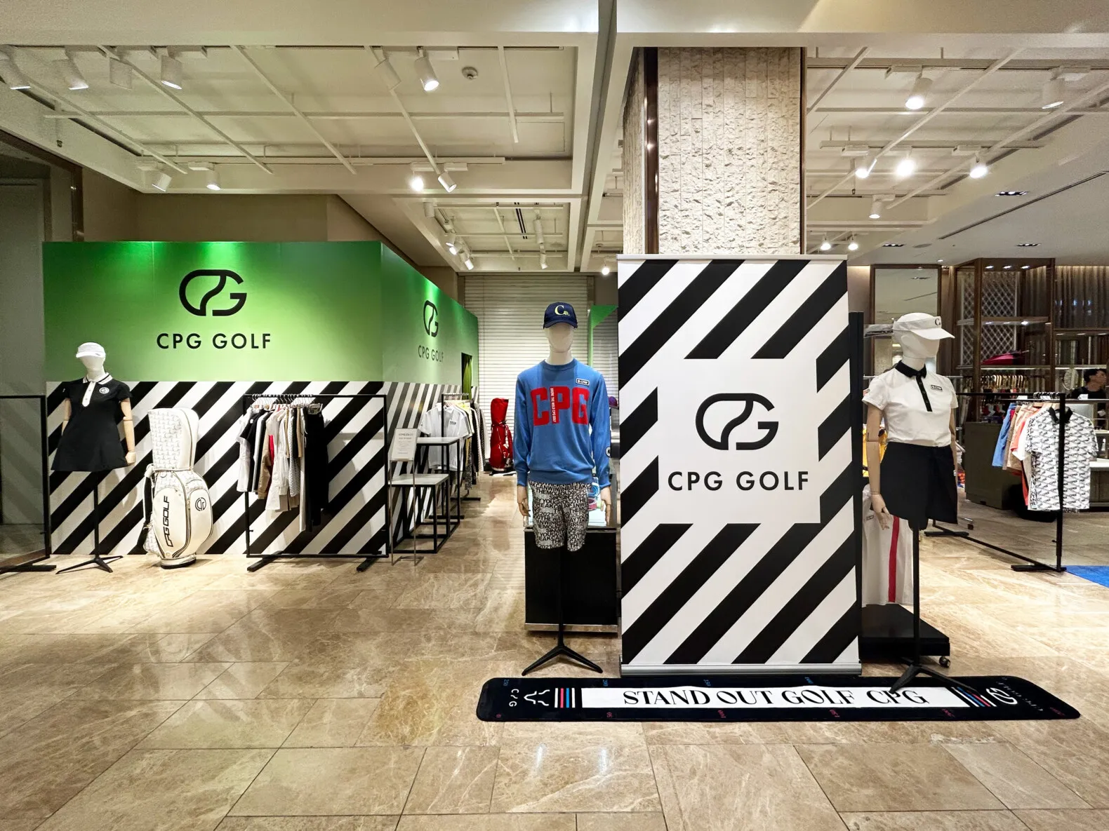 CPG GOLF POP UP | GARAN デザイン・設計実績